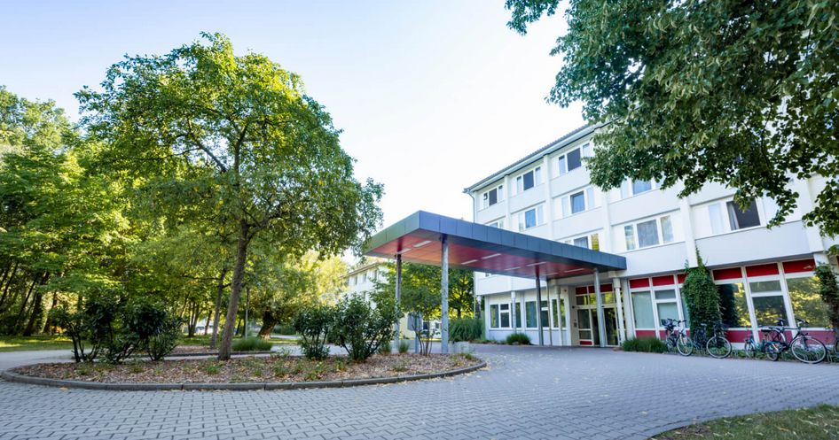 Eingang Reha-Zentrum Spreewald