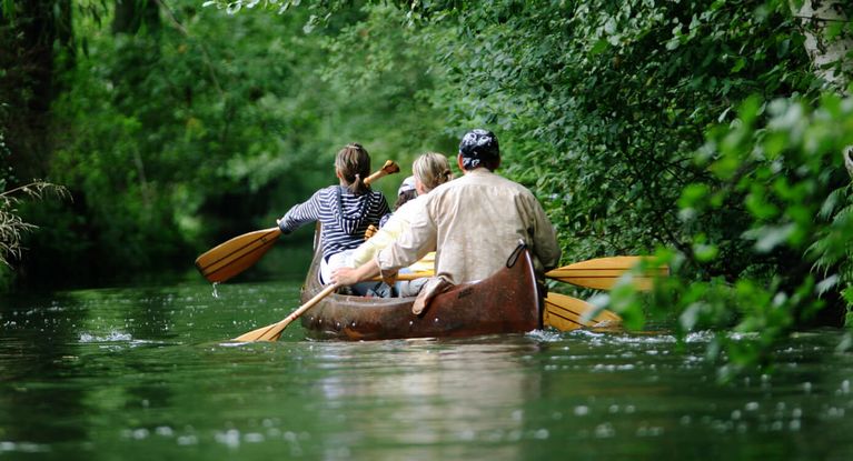 Bootsfahrt im Spreewald
