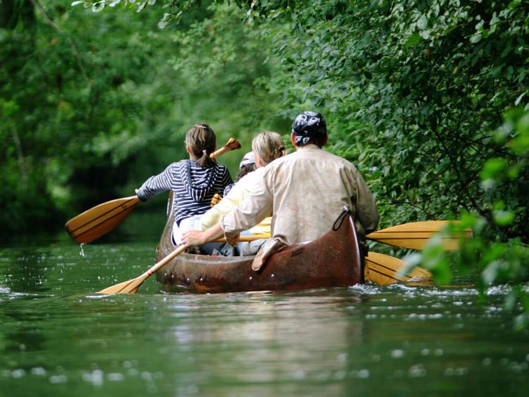 Bootsfahrt im Spreewald