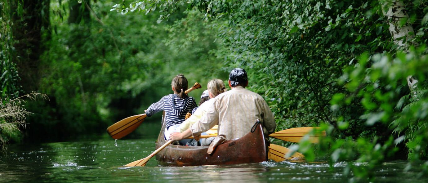 Bootsfahrt im Spreewald