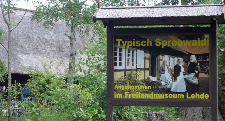 Eingang Freilandmuseum Lehde 