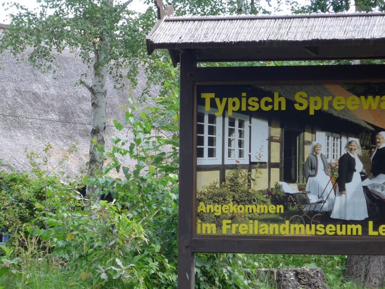 Eingang Freilandmuseum Lehde 
